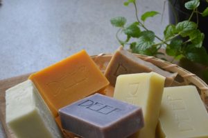 Handmade herbal soaps by Amy