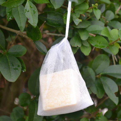 Sac en filet pour savon