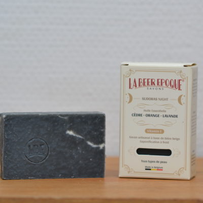 Marble soap Sudoras Night – HE cèdre, orange & lavandin