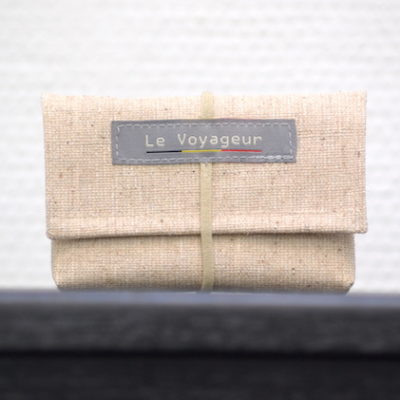 Le Voyageur – porte-savon en tissu (nouveau design)
