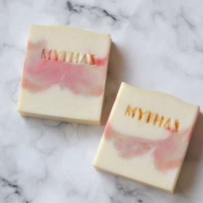 Rose en ‘vague’ – savon de toilette – 95g