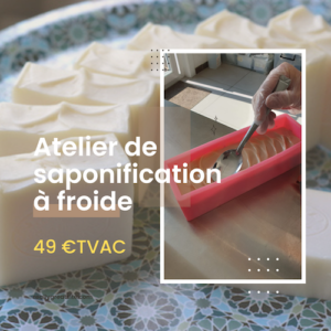 Atelier de saponification - savons