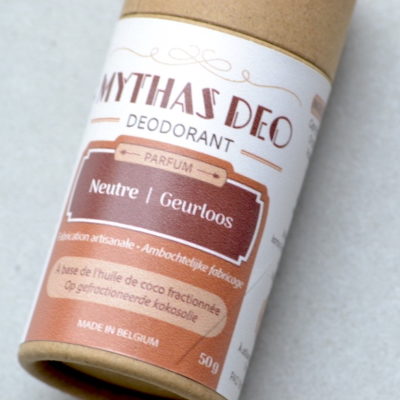 Natural unscented deodorant push-up stick