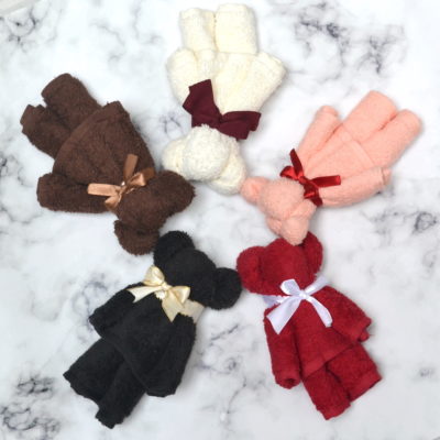 Cotton Teddy towel 30x30cm