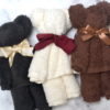 serviette ours cadeau mariage