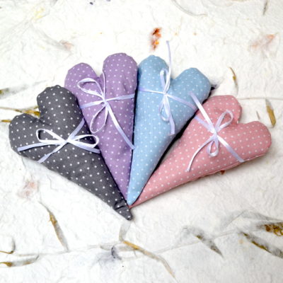 Heart-shape Lavender bag 15g