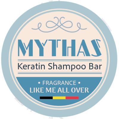 Mythas Keratin shampoing solide 55g pour cheveux gras